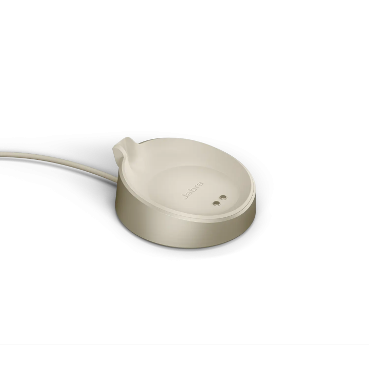 Jabra Evolve2 75 Charging Stand USB‑C Beige – Headset Charger