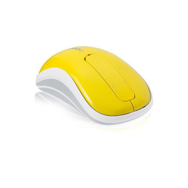 Rapoo T120 Yellow Wireless Mouse with USB Receiver