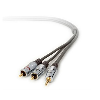 Techlink 680025 3.5mm Jack to 2 x RCA Audio Cable - 5.0m