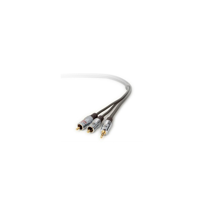 Techlink 680025 3.5mm Jack to 2 x RCA Audio Cable - 5.0m