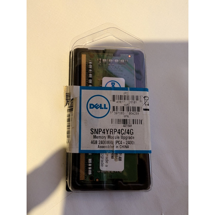 Dell 4GB DDR4 2400MHz (PC4‑2400) Desktop RAM – New – EAN 5397063904259