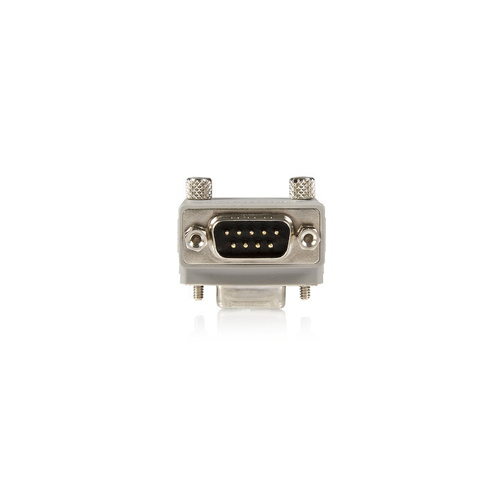 StarTech DB9 RS-232 Serial Gender Changer F/F Right-Angle