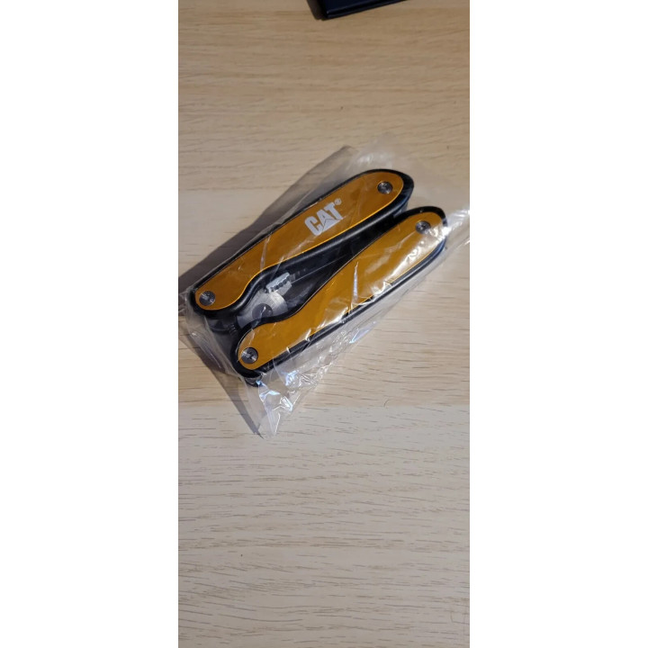 CAT 11in1 Micro Pliers With LED Screwdriver Wire Cutter Hiking Camping Fishing